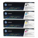 Zestaw tonerów HP 130A CF350A CF351A CF352A CF353A 4szt. CMYK