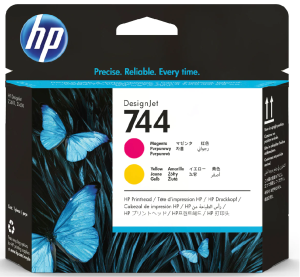 Głowica Hp 744 F9J87A Magenta + Yllow