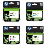 Zestaw Tuszy HP 912XL CMYK Cyan + Magenta + Yellow + Black