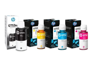 Zestaw Tuszy HP GT52 CMY + GT53XL Black Cyan + Magenta + Yellow + Black