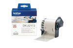 Taśma Brother DK-22113 62mm x 15,24m czarny nadruk / białe tło