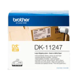 Etykiety Brother DK-11247 103mm x 164mm czarny nadruk / białe tło 180 etykiet na rolce