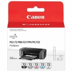Tusz Canon PGI-72PHOTO Multipack Zestaw Photo Black+Grey+Photo Magenta+Photo Cyan+Chroma Optimizer 5 x 1
