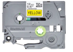 Taśma Brother TZe-631S 12mm x 4m czarny nadruk / żółte tło