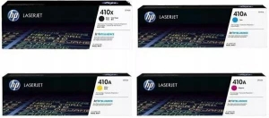 Zestaw tonerów HP 410X 410A CF410X CF411A CF412A CF413A 4szt. CMYK