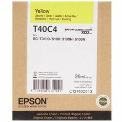 Tusz Epson T40C440 yellow C13T40C440 26 ml