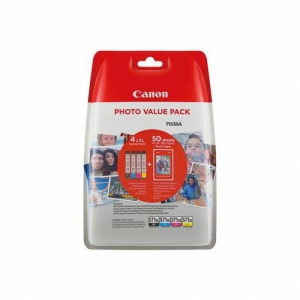 Tusz Canon CLI-571XL CMYK 4x11 ml C/M/Y/BK + papier 50x PP-201