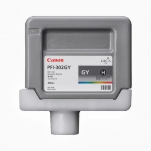 Tusz Canon PFI-302GY Grey 330 ml
