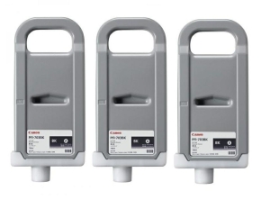 Tusz Canon PFI-703BK Black 3 szt. 700 ml