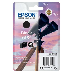 Tusz Epson 502 Black C13T02V14020 4.6 ml