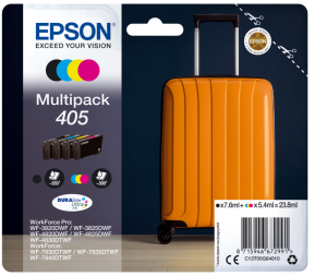 Tusz Epson 405 CMYK C13T05G64010 1x7.6 ml + 3x5.4 ml