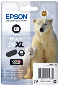 Tusz Epson 26XL T263140 Photo Black C13T 8.7 ml