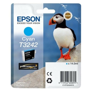Tusz Epson T3242 Cyan C13T32424010 14 ml