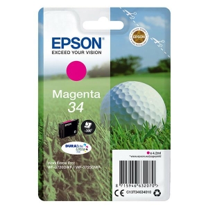 Tusz Epson T346340 Magenta C13T34634020 z zabezpieczeniem, 4.2 ml