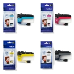 Zestaw Brother LC427 CMYK Black+Cyan+Magenta+Yellow 3 000 stron+ 3x1 500 stron