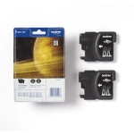 Tusz Brother LC1100BKBP2 Black Dwupak 2x450 stron
