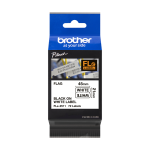 Etykiety cięte Brother FLe-2511 45x21mm czarny nadruk / białe tło