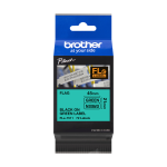 Etykiety cięte Brother FLe-7511 45x21mm czarny nadruk / zielone tło