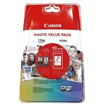 Tusz Canon PG-540L + CL-541XL Zestaw Black + Color 11 ml + 15 ml + Papier 50 ark.